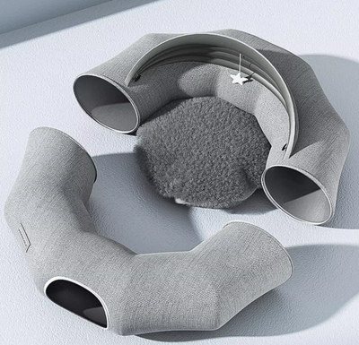 Túnel Donuts Plegable para Gatos - Refugio de Juego y Descanso - Image 16