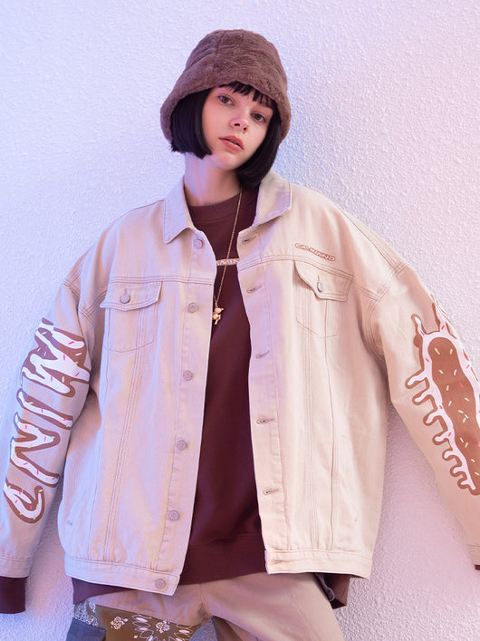 Chaqueta Denim Suelta Casual para Parejas - Image 7