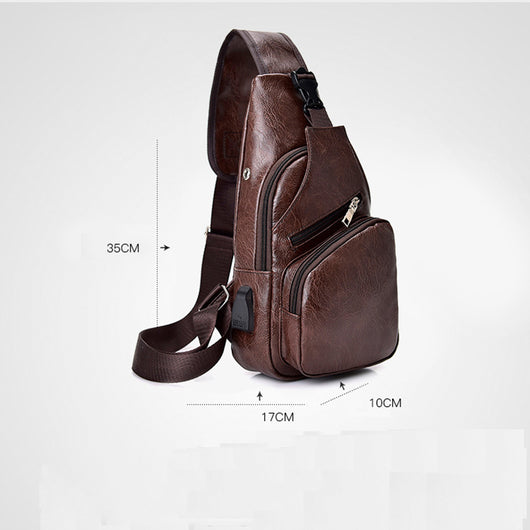 Mochila Antirrobo con Carga USB para Hombre - Bolso Retro de Viaje y Deporte - Image 9