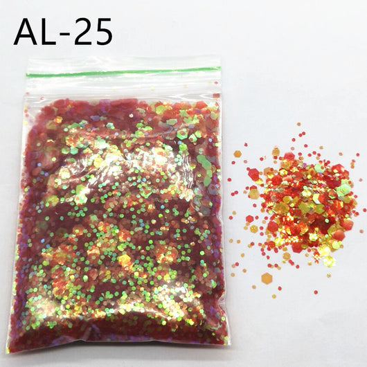Lentejuelas Mixtas para Uñas 10g - Purpurina Artística Premium - Image 26