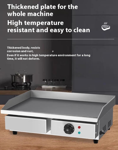 Plancha Teppanyaki Eléctrica de Calor Directo con Gas - Image 2