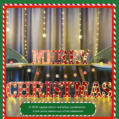 Luces LED Navideñas con Impresión a Color y Letras Personalizables - Image 7