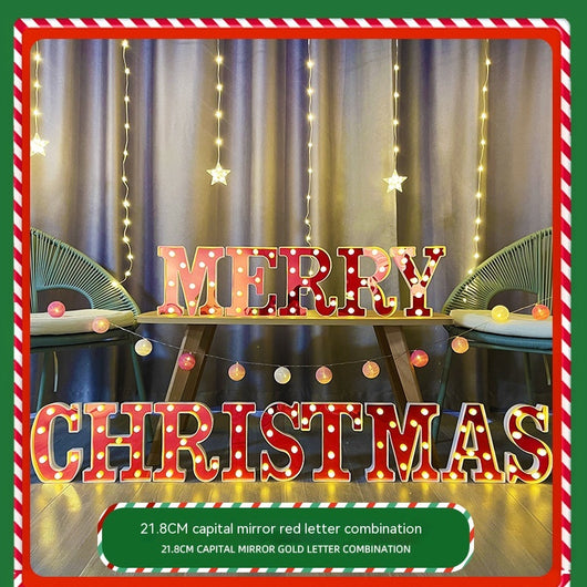 Luces LED Navideñas con Impresión a Color y Letras Personalizables - Image 7