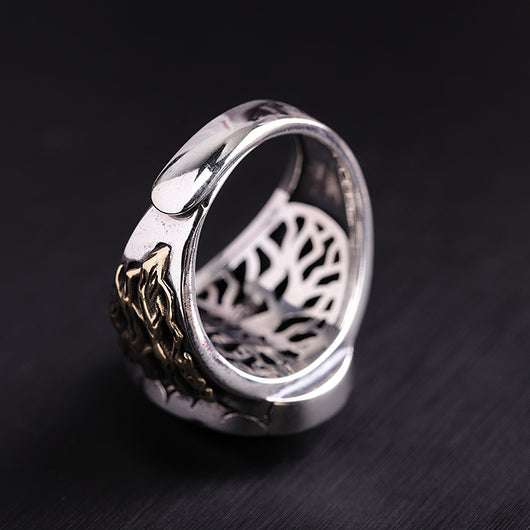 Anillo de Ágata Negra Minimalista para Hombre - Image 11