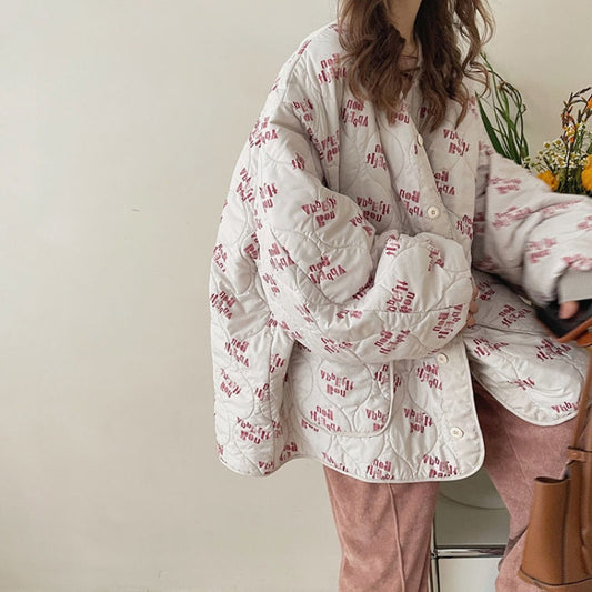 Chaqueta de Trabajo para Mujer en Algodón Grueso