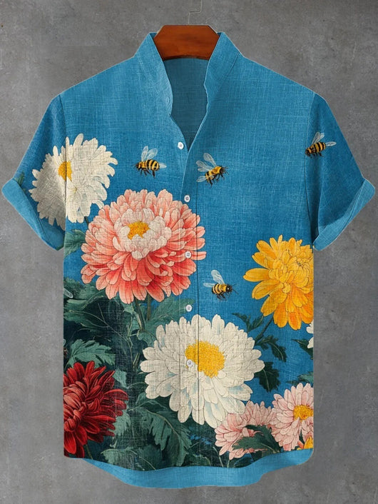 Cardigan Camisa Cuello Clásico con Botones para Hombre - Image 12