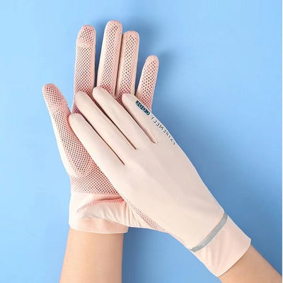 Guantes Protectores de Seda Helada con Filtro Solar - Transpirables y Elásticos - Image 18