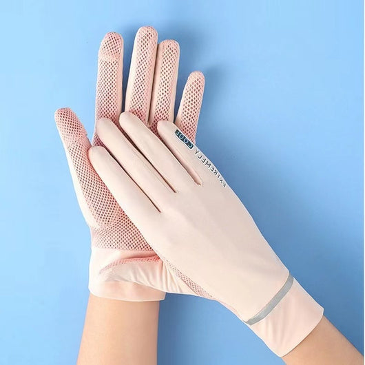 Guantes Protectores de Seda Helada con Filtro Solar - Transpirables y Elásticos - Image 18