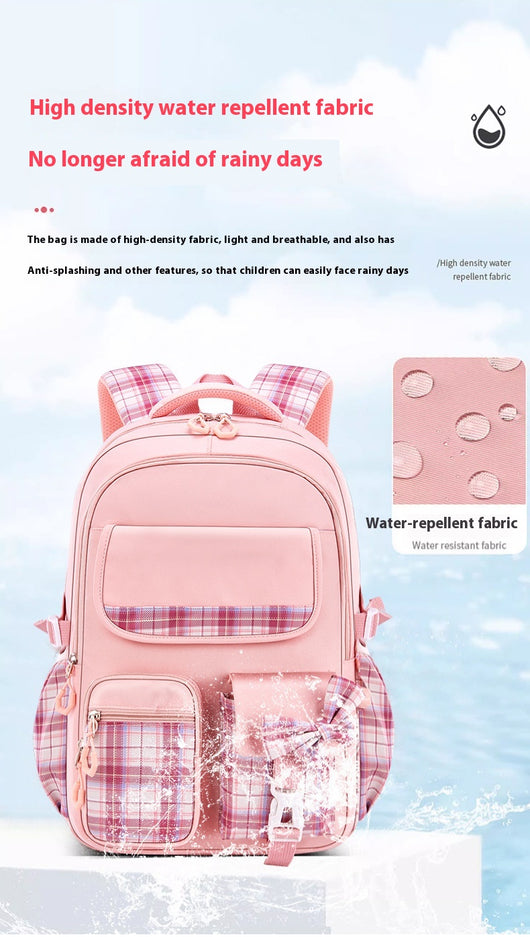 Mochila Infantil Ergonómica de Gran Capacidad con Protección Espinal - Image 24