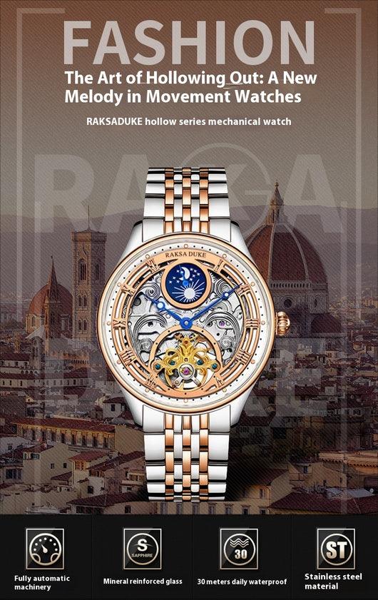 Reloj Deportivo Profesional Resistente al Agua con Correa de Acero - Image 13