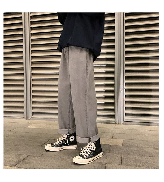 Pantalones Rectos Sueltos para Parejas - Estilo Trendy - Image 16