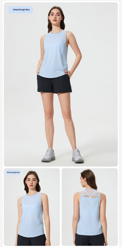 Musculosa Deportiva Transpirable con Diseño Calado - Image 25