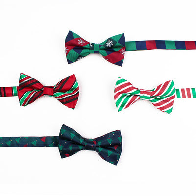 Corbatín Navideño Casual Estampado para Hombre - Image 8