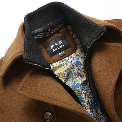 Abrigo Largo Casual para Hombre con Aislamiento Térmico - Image 11