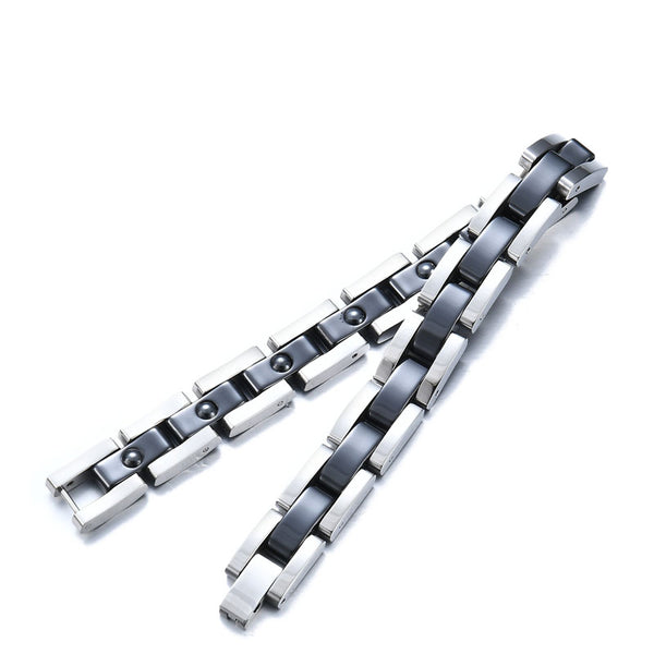 Pulsera Energética de Cerámica y Magnetismo con Iones Negativos - Image 3