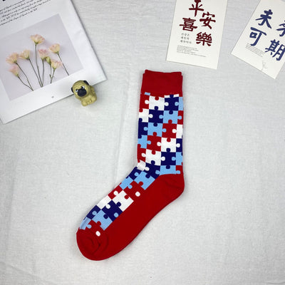 Calcetines Largos Infantiles con Diseños de Dibujos Animados - Image 2