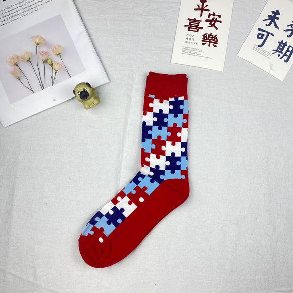 Calcetines Largos Infantiles con Diseños de Dibujos Animados