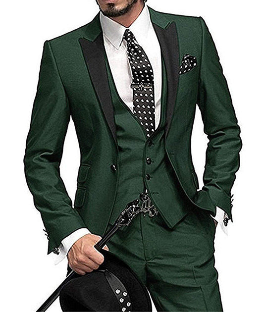 Traje de Tres Piezas para Novio y Padrino - Elegancia Completa para Bodas