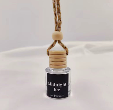 Difusor de Aroma para Auto con Botella de Vidrio y Colgante de Madera - Image 17