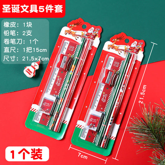 Set de Papelería Creativa para Regalos Navideños - Útiles Escolares Prácticos - Image 7