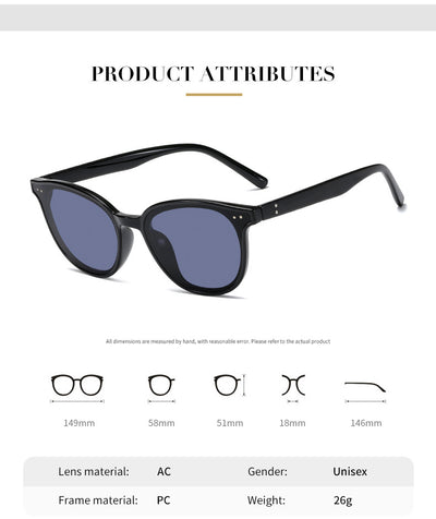 Jelly yellow frame sunglasses with green lenses, featuring a rounded cat-eye shape for UV protection and fashion. - Image 13