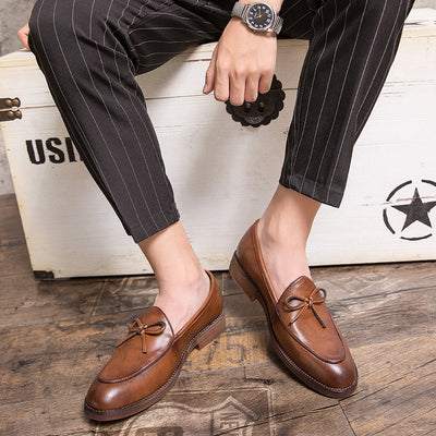 Zapatos Casuales de Cuero Británico para Negocios - Image 12