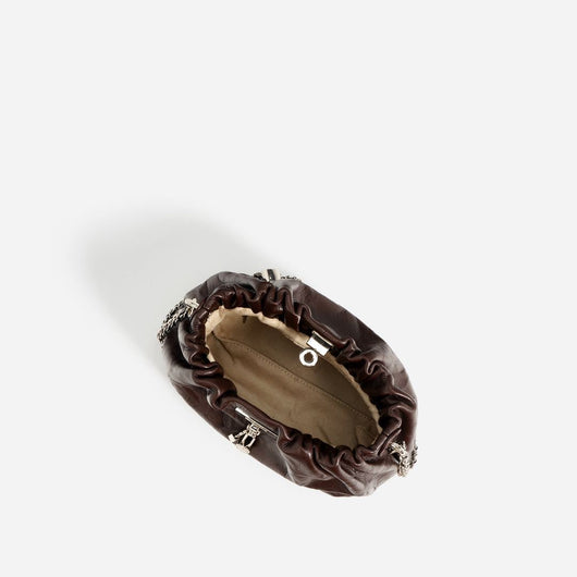 Bolso Nube de Cuero con Cierre Retro - Elegancia y Temperamento de Alto Grado - Image 9