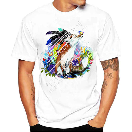Camiseta Manga Corta 3D Cuello Redondo para Hombre - Tallas Grandes - Image 2