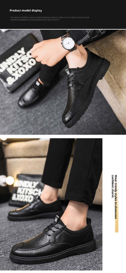 Zapatos de Cuero para Hombre con Cordones - Estilo Casual Ejecutivo - Image 8