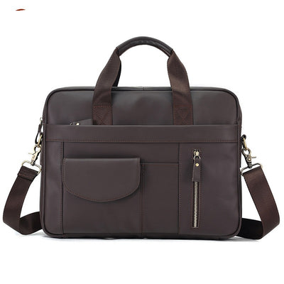 Bolso de Cuero Genuino para Hombre - Diseño Casual y Versátil - Image 12