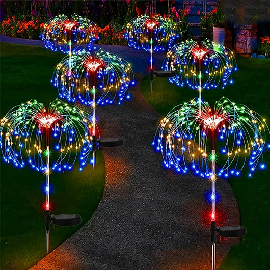 Lámpara Solar LED con Efecto Humo para Jardín y Patio - Image 4