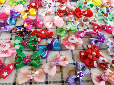 Accesorios Flores para Perros - Bandas Elásticas Decorativas - Image 9