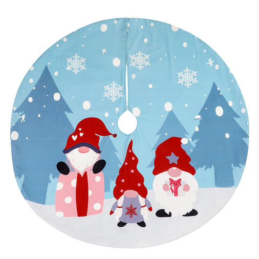Falda para Árbol Navideño con Estampado Rudolf y Personaje Vintage - Image 6