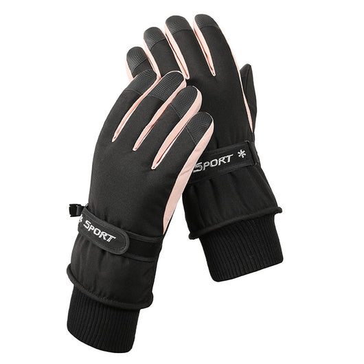 Guantes de Ciclismo Outdoor Térmicos Unisex con Pantalla Táctil y Forro Plus Velvet - Image 25