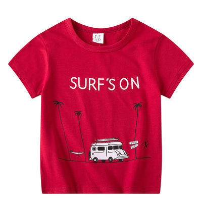 Playera Infantil de Manga Corta Unisex con Diseños Animados - Image 9