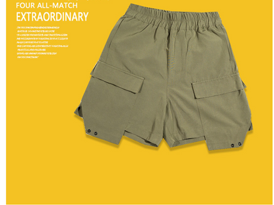 Shorts Cropped con Múltiples Bolsillos - Image 7
