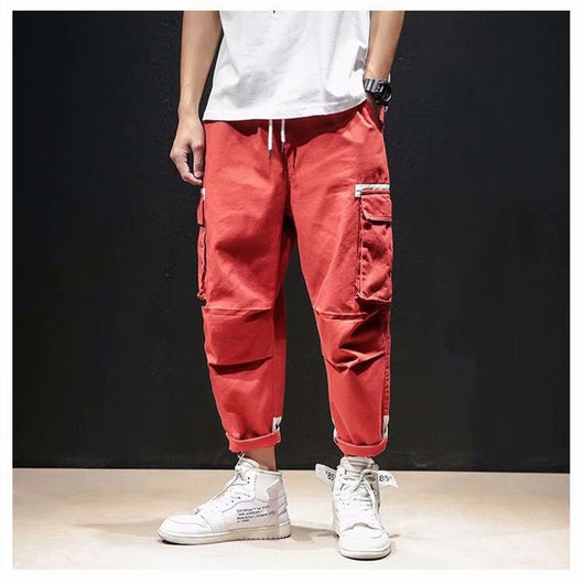 Pantalones Hip Hop Rectos Holgados - Image 12