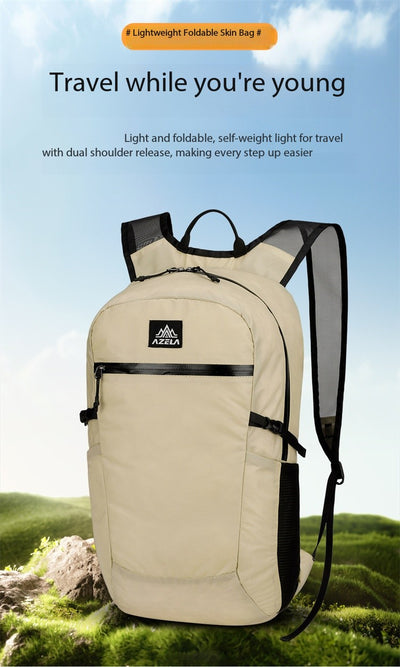 Mochila Ligera Verde Lima AZELA, Daypack de Viaje para Exteriores con Múltiples Bolsillos, Correas de Malla Transpirable, Mochila Casual Duradera para Hombres y - Image 17