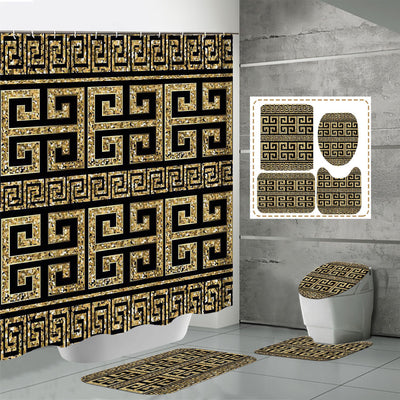 Cortina de Baño Impresa en 3D sin Perforaciones - Poliéster Premium - Image 18