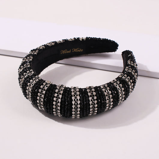 Accesorio Capilar de Lujo con Borla y Cristales Barrocos - Image 6