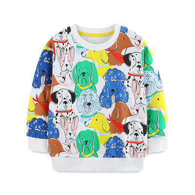 Sudadera Infantil con Estampado Cartoon Estilo Europeo y Americano - Image 5