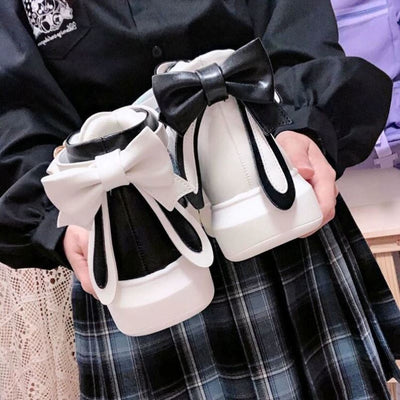 Zapatos Deportivos Lolita Original Conejo Orejas Largas y Pato Mandarín para Estudiantes - Image 11