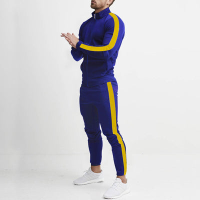 Conjunto Deportivo con Capucha y Combinación de Colores Personalizada para Hombre - Image 7