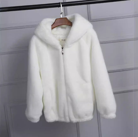 Abrigo con Capucha Largo para Otoño e Invierno - Image 6
