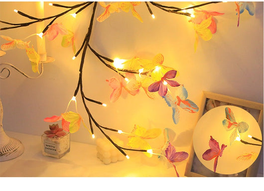 Lámpara LED de Rama Natural con Luz Cálida para Decoración Navideña - Image 11