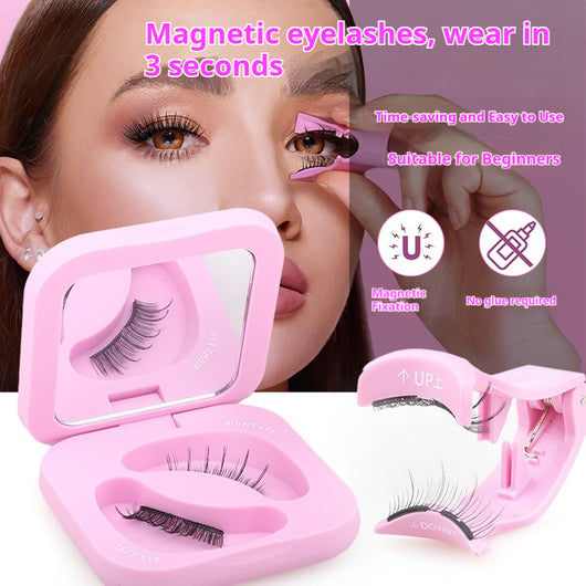 Pestañas Magnéticas Suaves Extra Voluminosas Reutilizables