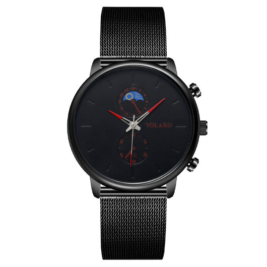 Reloj para Hombre Dos Lunas - Diseño Minimalista - Image 6