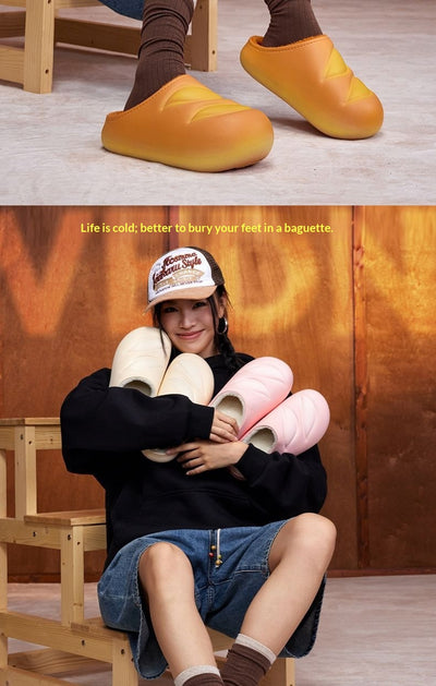Pantuflas de Mujer con Forro Suave tipo Pan y Suela Cómoda - Image 11