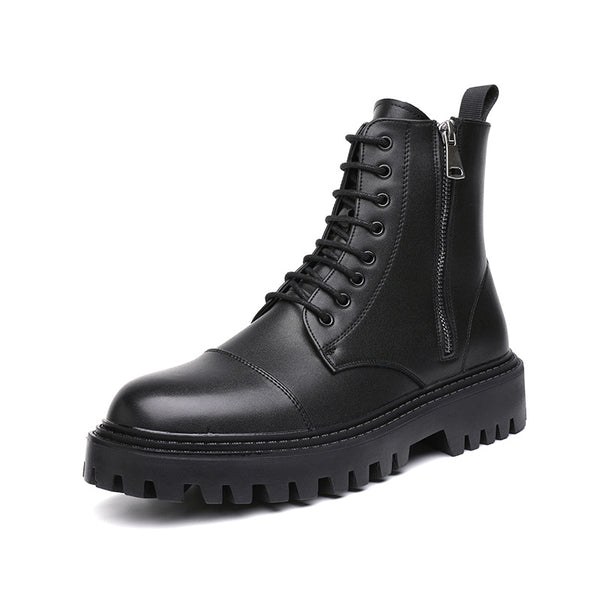 Botas Martin Cortas de Suela Gruesa - Estilo Británico Trendy - Image 7