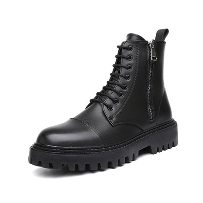 Botas Martin Cortas de Suela Gruesa - Estilo Británico Trendy - Image 7